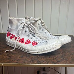 Converse x Comme de Garçons high top sneakers